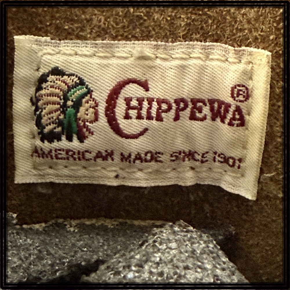Mens Chippewa 29406 USA Leather Boot 8.5D Packer Bay Vintage Horse Logger Vibram - Picture 10 of 16